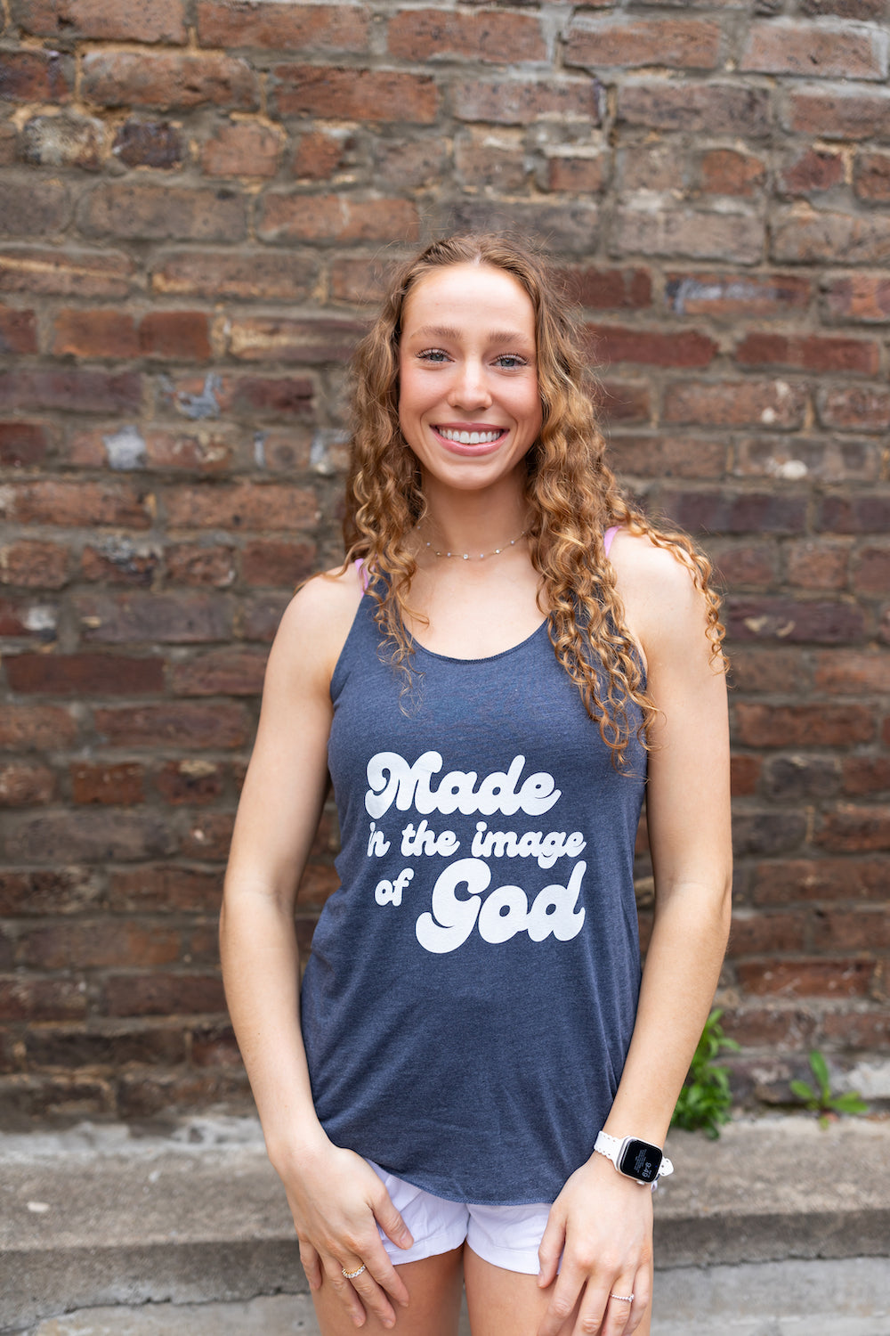 Made in the Image of God Racerback Tank