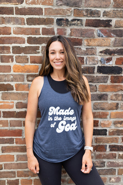Made in the Image of God Racerback Tank