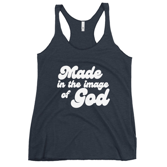 Made in the Image of God Racerback Tank
